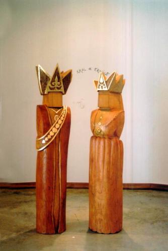 KralKraliçe,2004,120x30x30(x2)