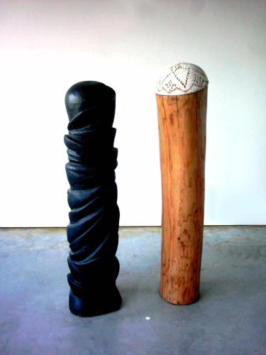 İmamKarısı,2004,120x30x30cm(x2)